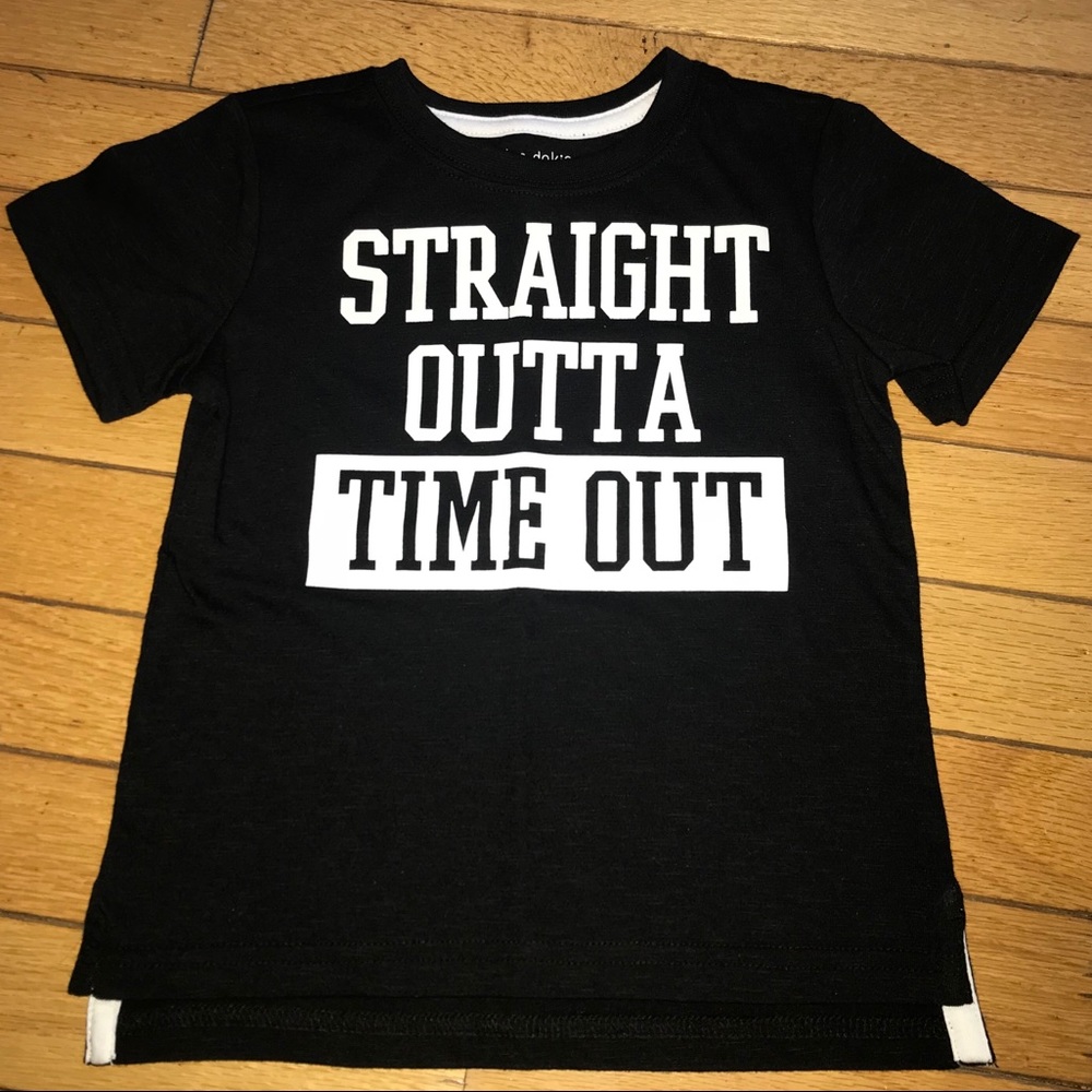 ⭐️STRAIGHT OUTTA TIME OUT TEE
